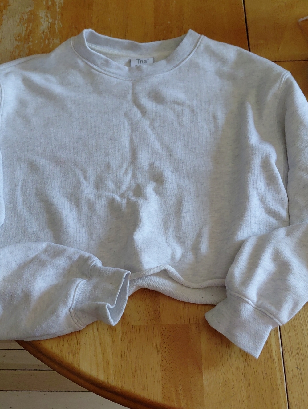 TNA Light Gray Crewneck Sweatshirt